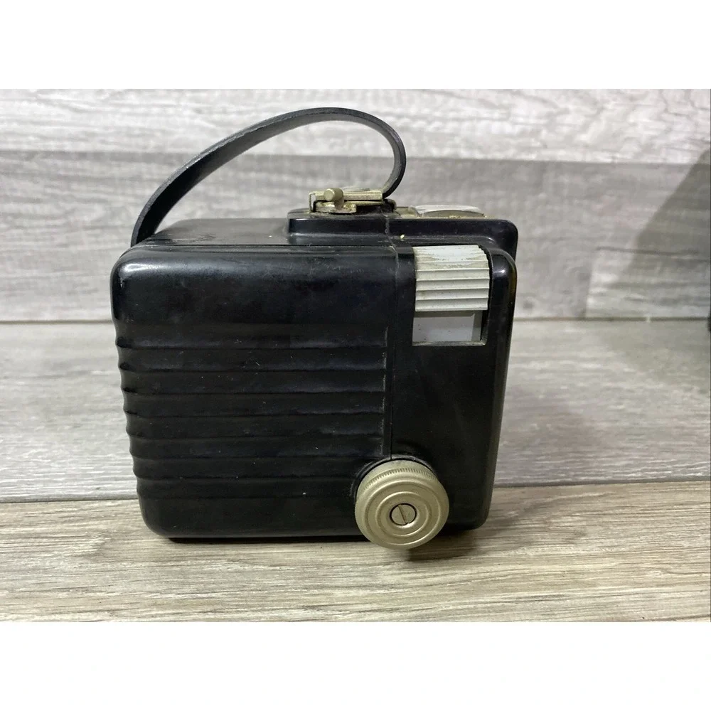 Kodak Brownie Hawkeye Flash Model Camera Unisex OS Black Vintage Box Bakelite